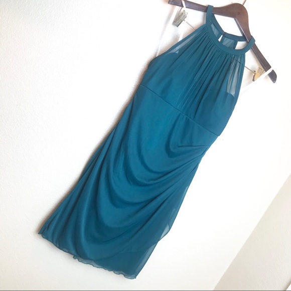 David's Bridal Dresses & Skirts - 🛍 David Bridal  Sleeveless Chiffon Dress